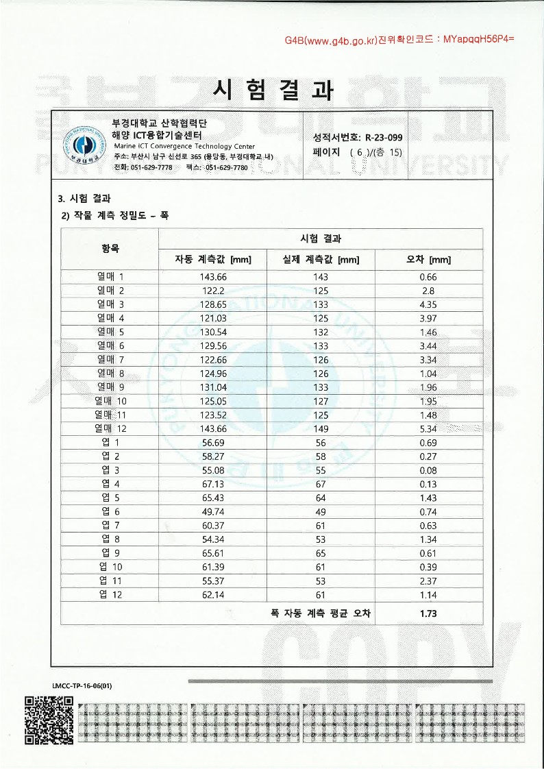 이즈센스 시험성적서 이미지 6